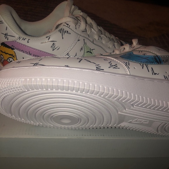 kaws x sesame street air force 1